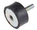 Anti-vibrationsfäste, 83,16kg, M6, Gummi